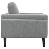 Chair - Rilynn Upholstered Track Arms Chair Grey