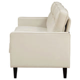 Sofa - Jonah Upholstered Track Arm Sofa Ivory