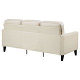 Sofa - Jonah Upholstered Track Arm Sofa Ivory