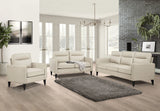 Sofa - Jonah Upholstered Track Arm Sofa Ivory