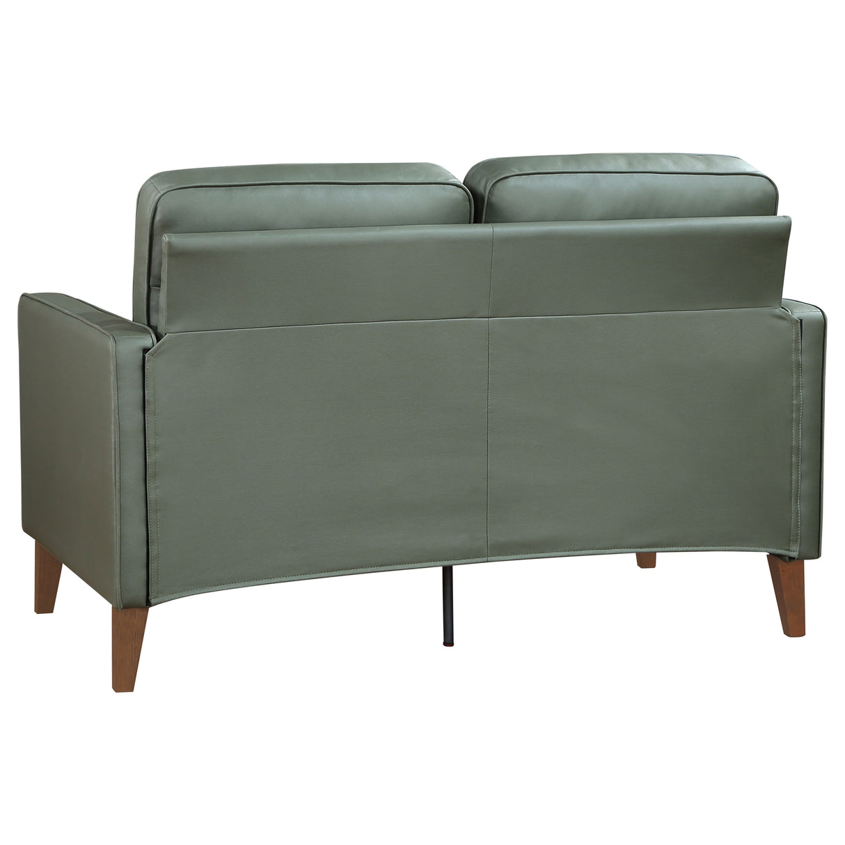 Sofa 3 Pc Set - Jonah 3-piece Upholstered Track Arm Sofa Set Green