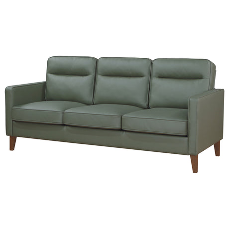 Sofa - Jonah Upholstered Track Arm Sofa Green