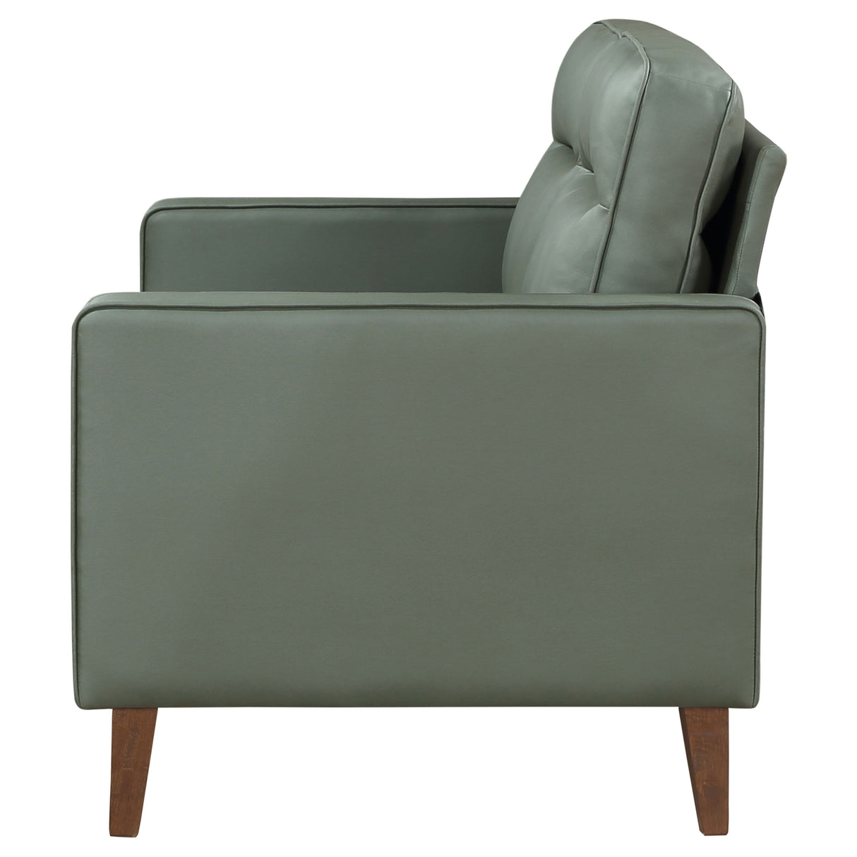 Loveseat - Jonah Upholstered Track Arm Loveseat Green