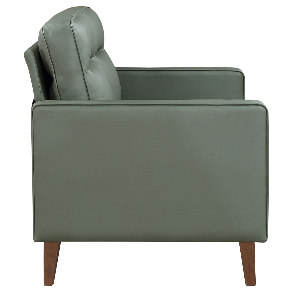 Loveseat - Jonah Upholstered Track Arm Loveseat Green