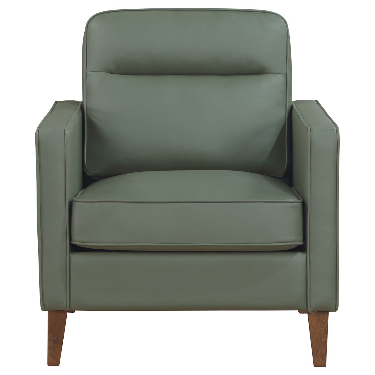 Chair - Jonah Upholstered Track Arm Accent Club Chair Green