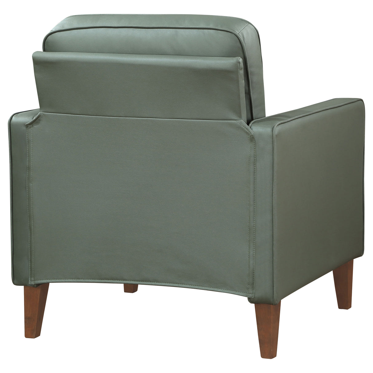 Chair - Jonah Upholstered Track Arm Accent Club Chair Green