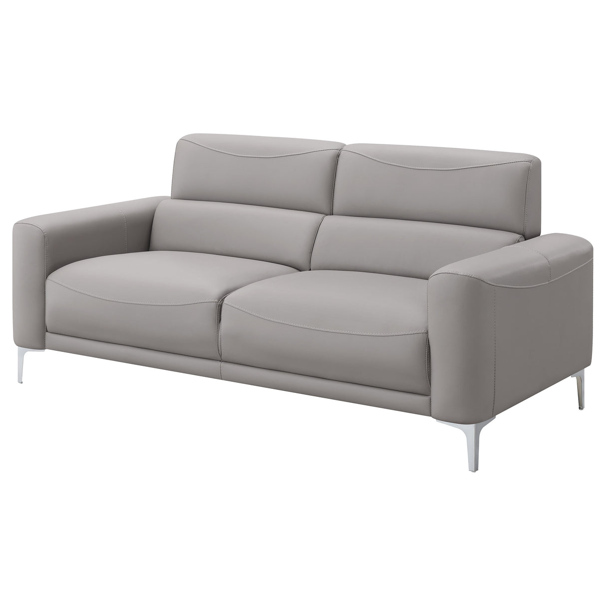 Sofa  - Glenmark Track Arm Upholstered Sofa Taupe