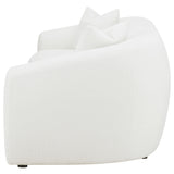 Sofa - Isabella Upholstered Tight Back Sofa White