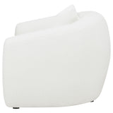 Chair - Isabella Upholstered Tight Back Chair White