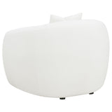 Chair - Isabella Upholstered Tight Back Chair White