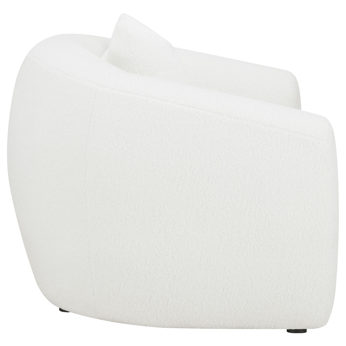 Chair - Isabella Upholstered Tight Back Chair White