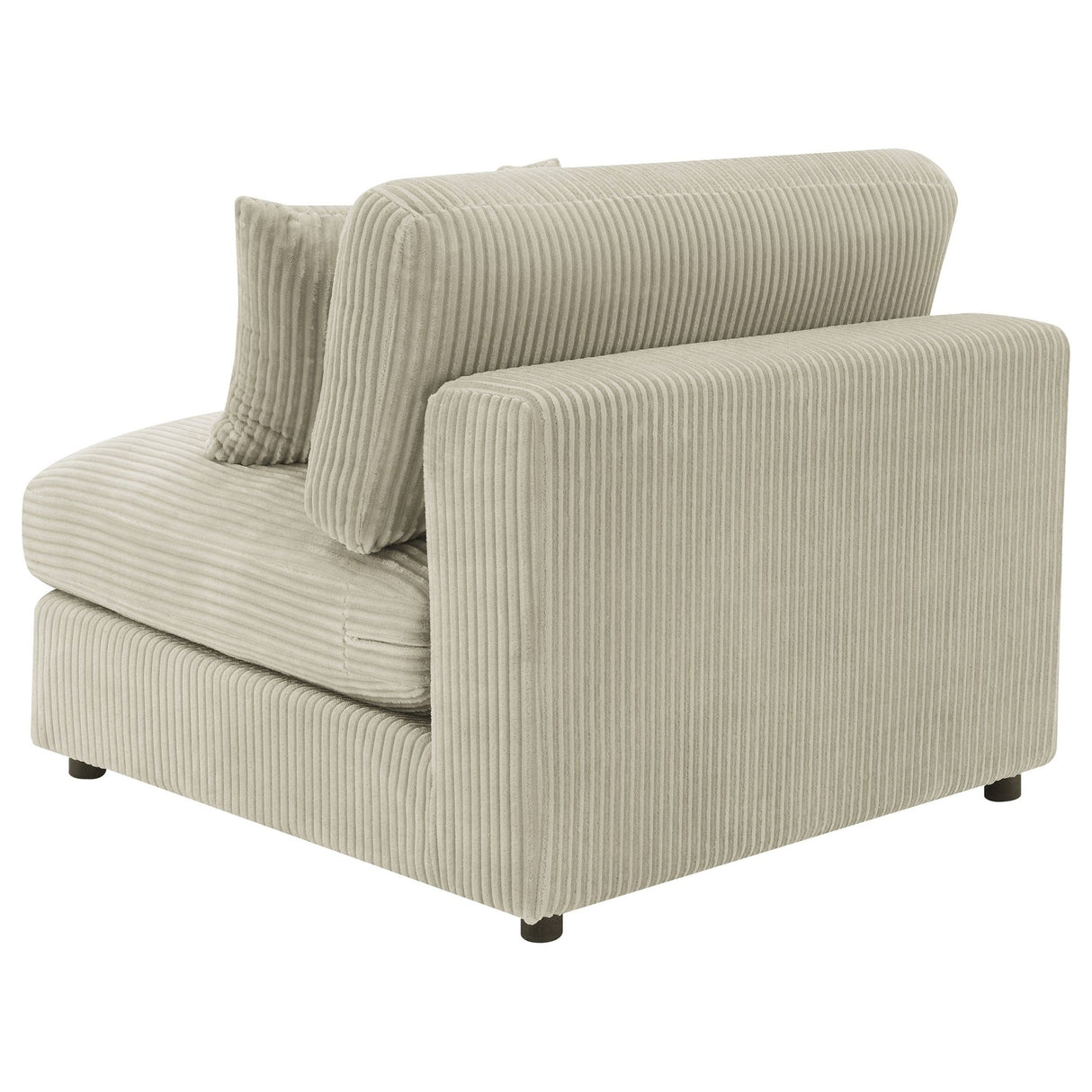 Armless Chair - Blaine Upholstered Armless Chair Sand | Coaster | Home Elegance USA