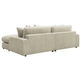 Blaine Upholstered Reversible Sectional Sofa Sand | Coaster - 509899 - Home Elegance USA - 9