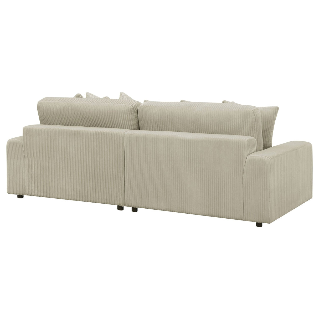 Blaine Upholstered Reversible Sectional Sofa Sand | Coaster | Home Elegance USA