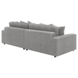 Blaine Upholstered Reversible Sectional Fog | Coaster - 509900 - Home Elegance USA - 10