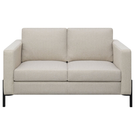 Tilly 2 - piece Upholstered Track Arms Sofa Set Oatmeal - 509901 - S2 - image - 7