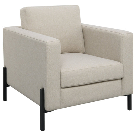 Tilly 3 - piece Upholstered Track Arms Sofa Set Oatmeal - 509901 - S3 - image - 10