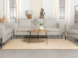 Sofa - Tilly Upholstered Track Arms Sofa Oatmeal