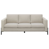 Sofa - Tilly Upholstered Track Arms Sofa Oatmeal