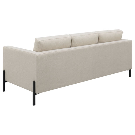 Sofa - Tilly Upholstered Track Arms Sofa Oatmeal