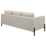 Sofa - Tilly Upholstered Track Arms Sofa Oatmeal