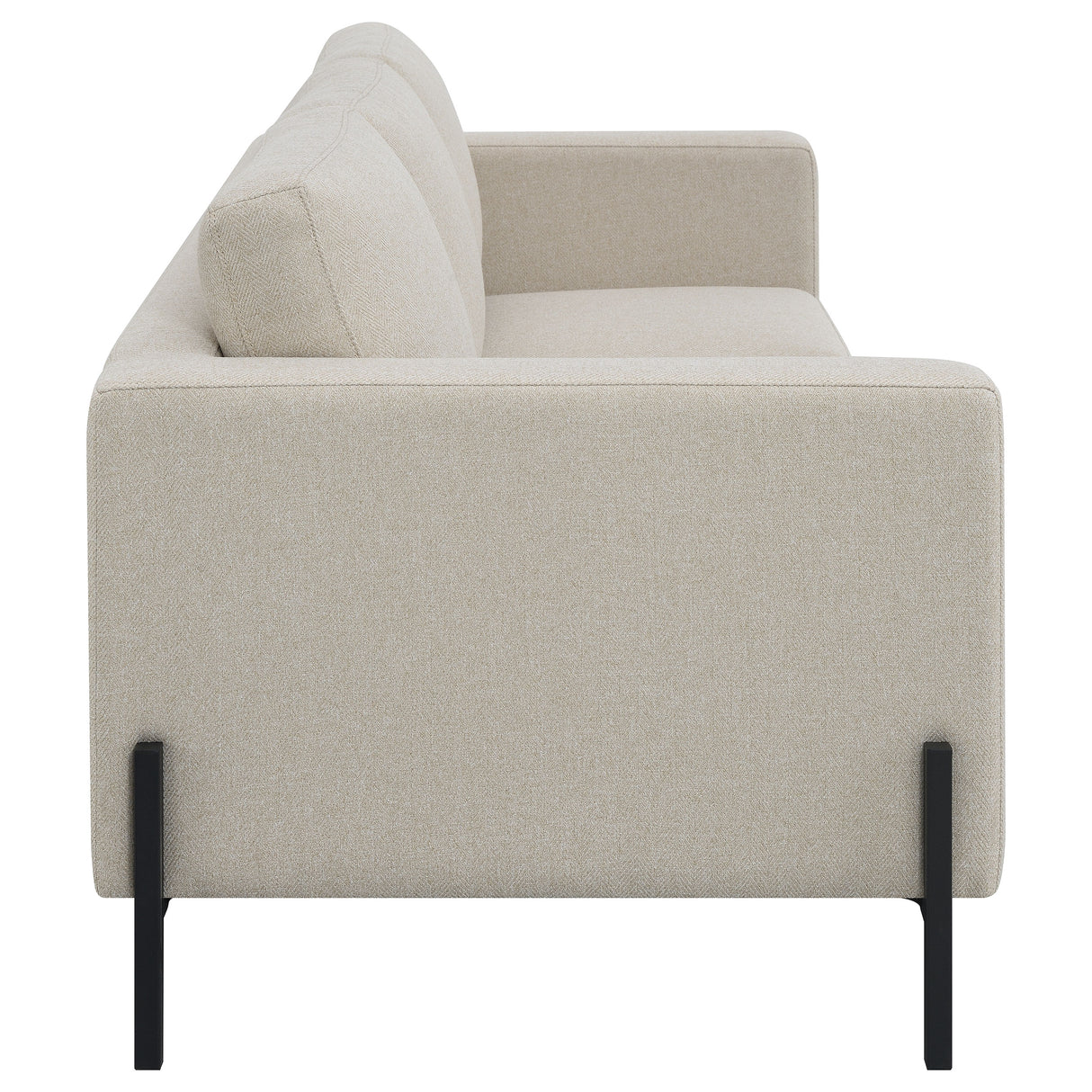 Sofa - Tilly Upholstered Track Arms Sofa Oatmeal