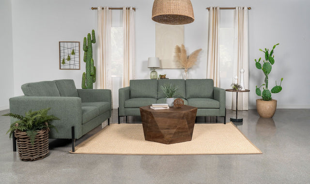 Tilly 2 - piece Upholstered Track Arms Sofa Set Sage - 509904 - S2 - image - 1