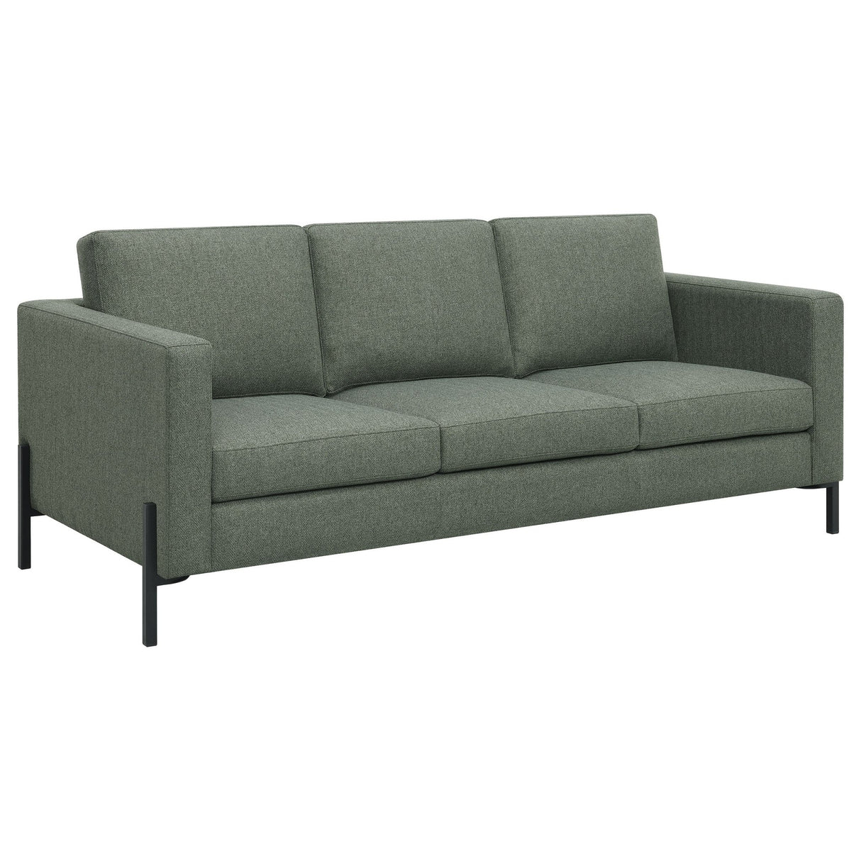 Tilly 2 - piece Upholstered Track Arms Sofa Set Sage - 509904 - S2 - image - 2