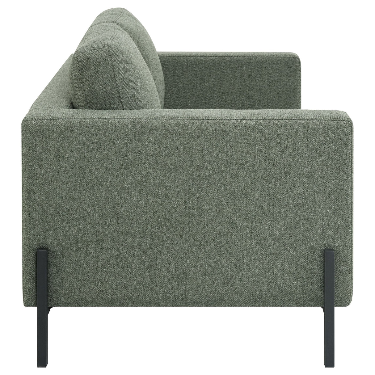 Tilly 3 - piece Upholstered Track Arms Sofa Set Sage | Coaster | Home Elegance USA