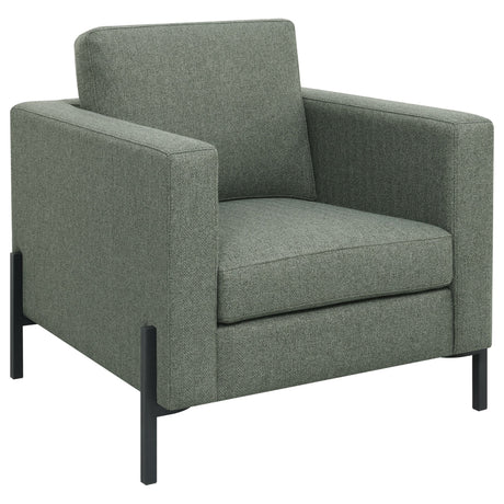 Tilly 3 - piece Upholstered Track Arms Sofa Set Sage - 509904 - S3 - image - 8