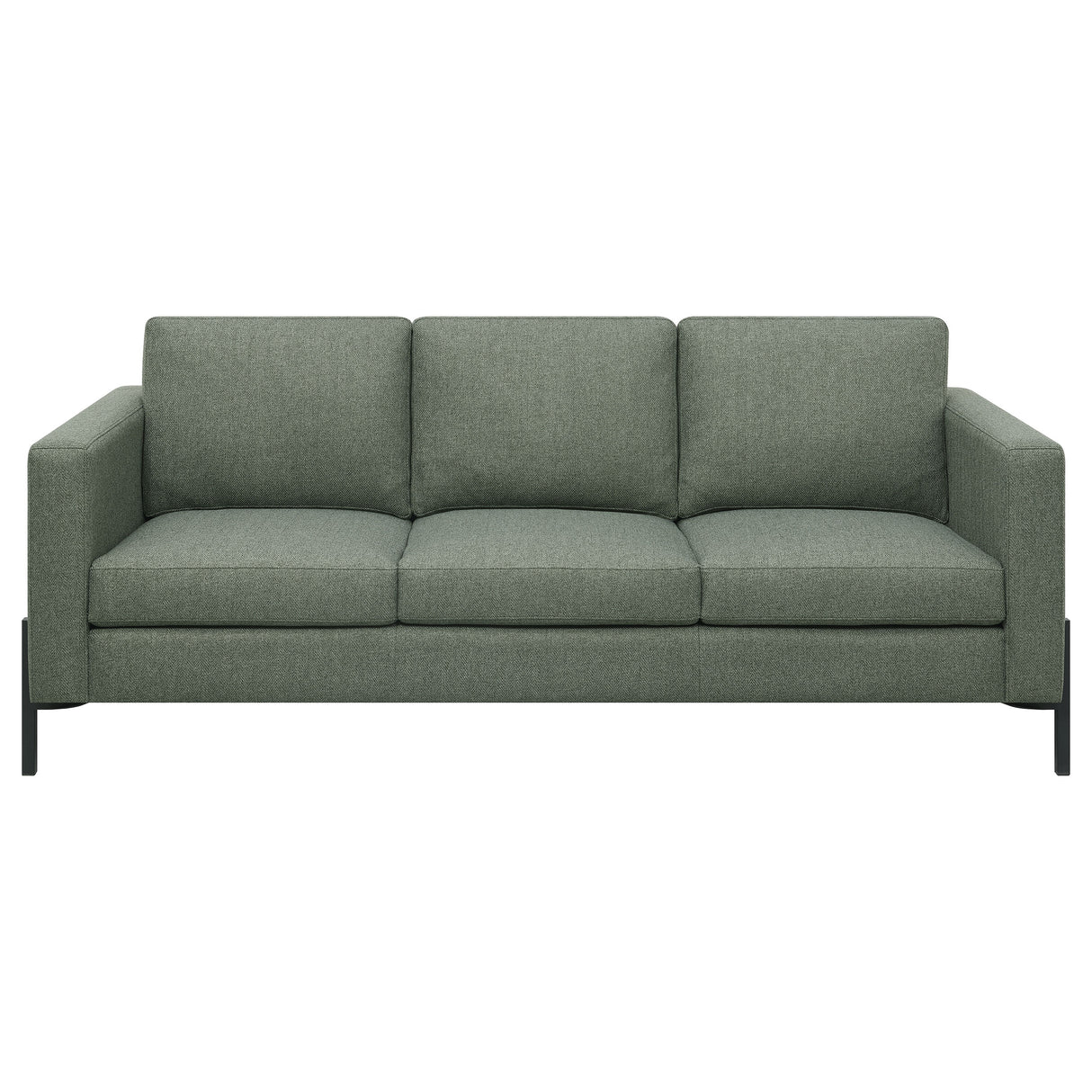 Sofa - Tilly Upholstered Track Arms Sofa Sage