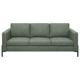 Sofa - Tilly Upholstered Track Arms Sofa Sage