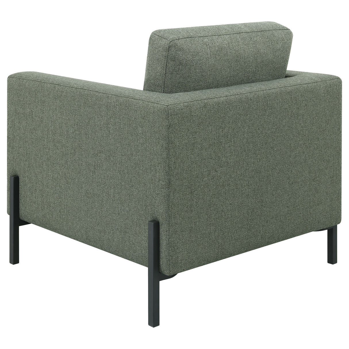 Chair - Tilly Upholstered Track Arms Chair Sage