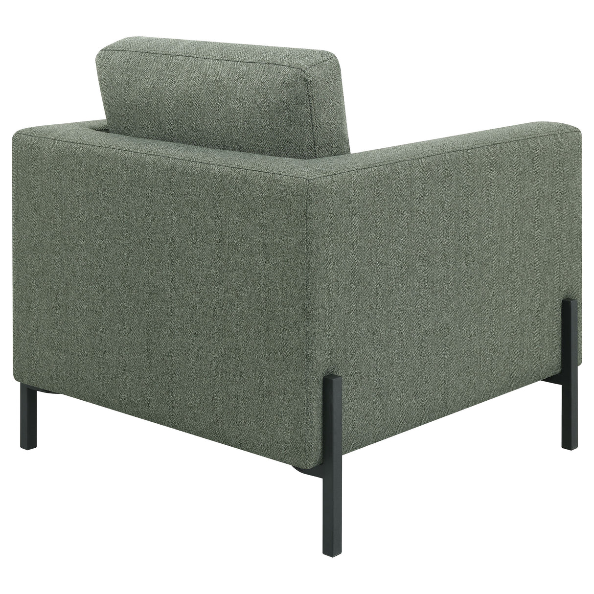 Chair - Tilly Upholstered Track Arms Chair Sage