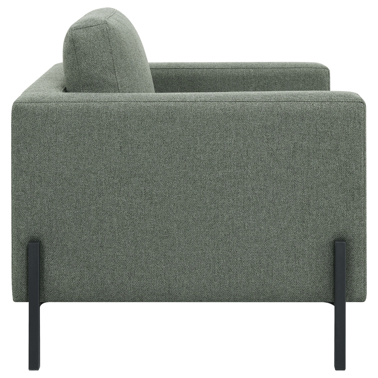 Chair - Tilly Upholstered Track Arms Chair Sage