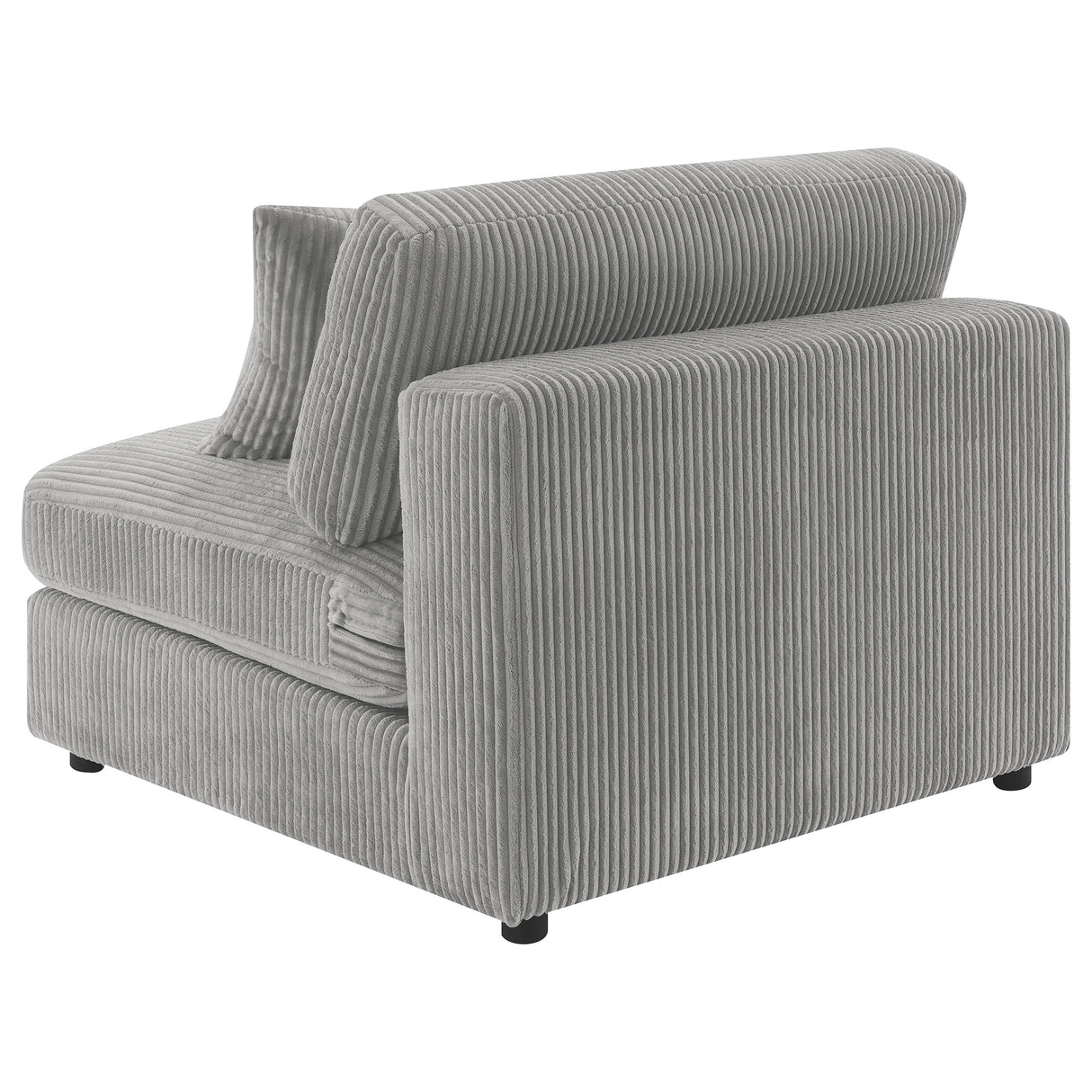 Armless Chair - Blaine Upholstered Armless Chair Fog