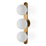 Droplet Mid-Century 3 Light Sconce - Yellow by Uttermost - View 3