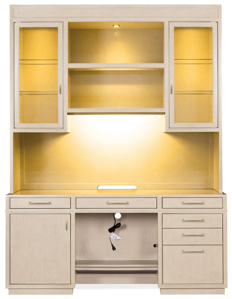 Credenza Polished Limestone - Beige by Hooker Furniture - View 10
