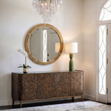 Heart Of Gold Round Mirror by Uttermost - View 2