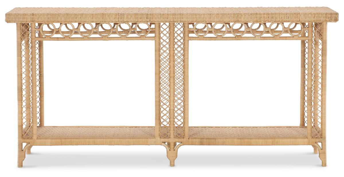 Commerce And Market Knot Kidding Console Table Light Natural - Light Brown by Hooker Furniture - View 6