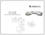 Divani Casa Pella Modern White Italian Leather Sectional Sofa - VGCA5106 - WHT - FL - Home Elegance USA - 5