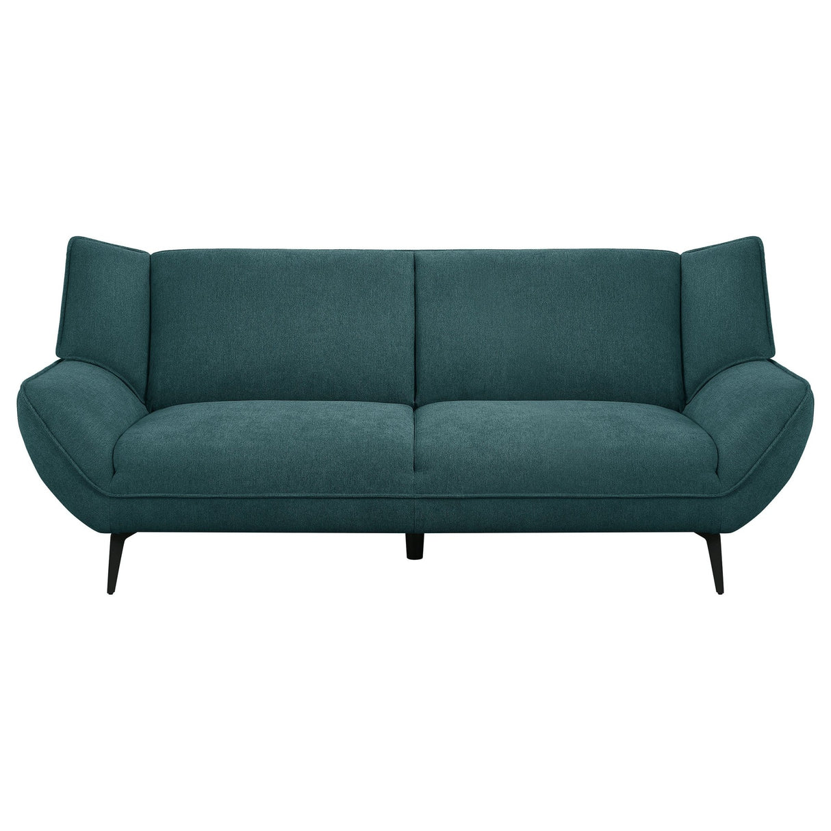 Acton 2 - piece Upholstered Flared Arm Sofa Set Teal Blue | Coaster | Home Elegance USA