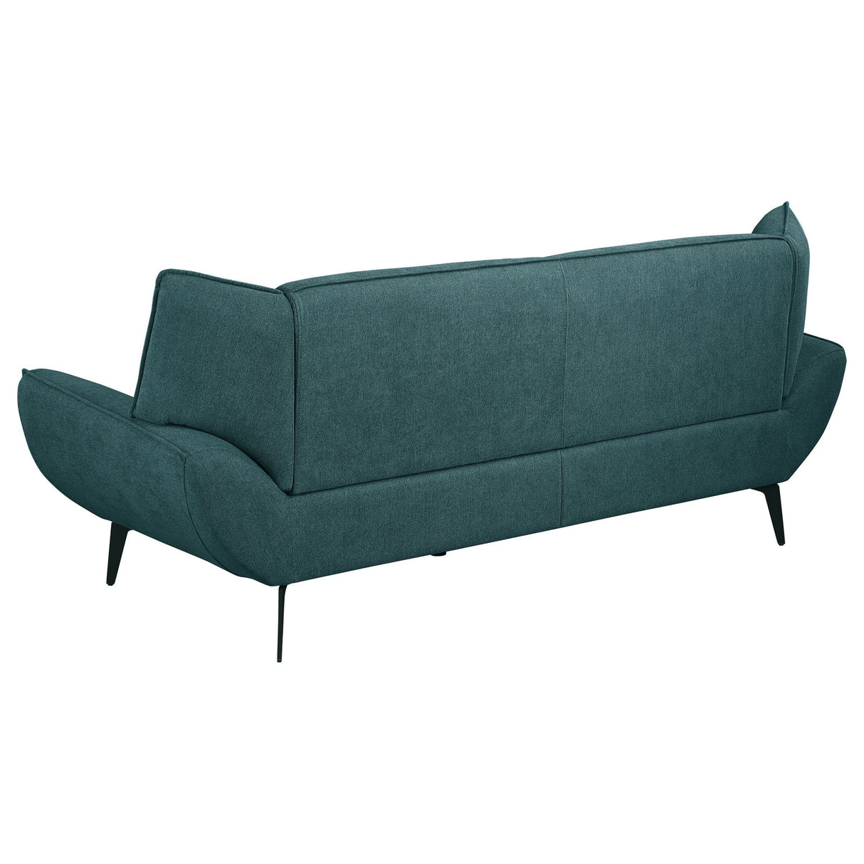 Acton 2 - piece Upholstered Flared Arm Sofa Set Teal Blue | Coaster | Home Elegance USA