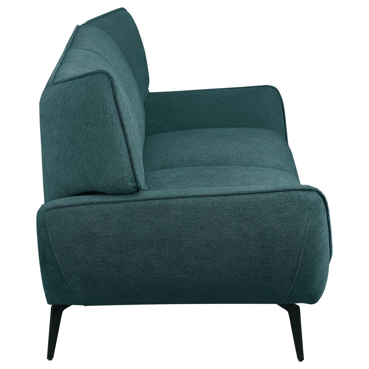 Acton 2 - piece Upholstered Flared Arm Sofa Set Teal Blue | Coaster | Home Elegance USA