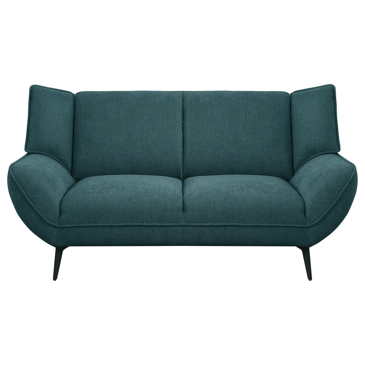 Acton 2 - piece Upholstered Flared Arm Sofa Set Teal Blue - 511161 - S2 - image - 7