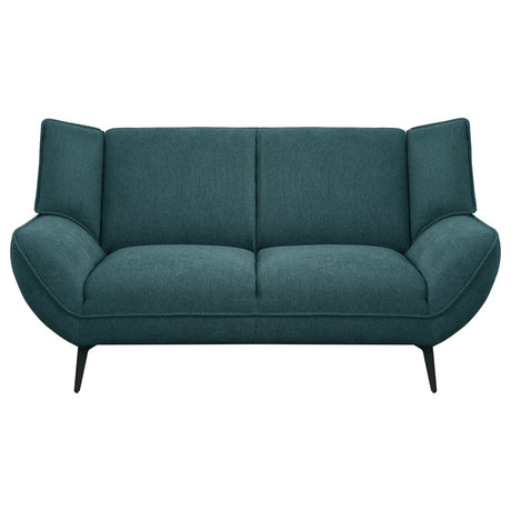 Acton 2 - piece Upholstered Flared Arm Sofa Set Teal Blue - 511161 - S2 - image - 7