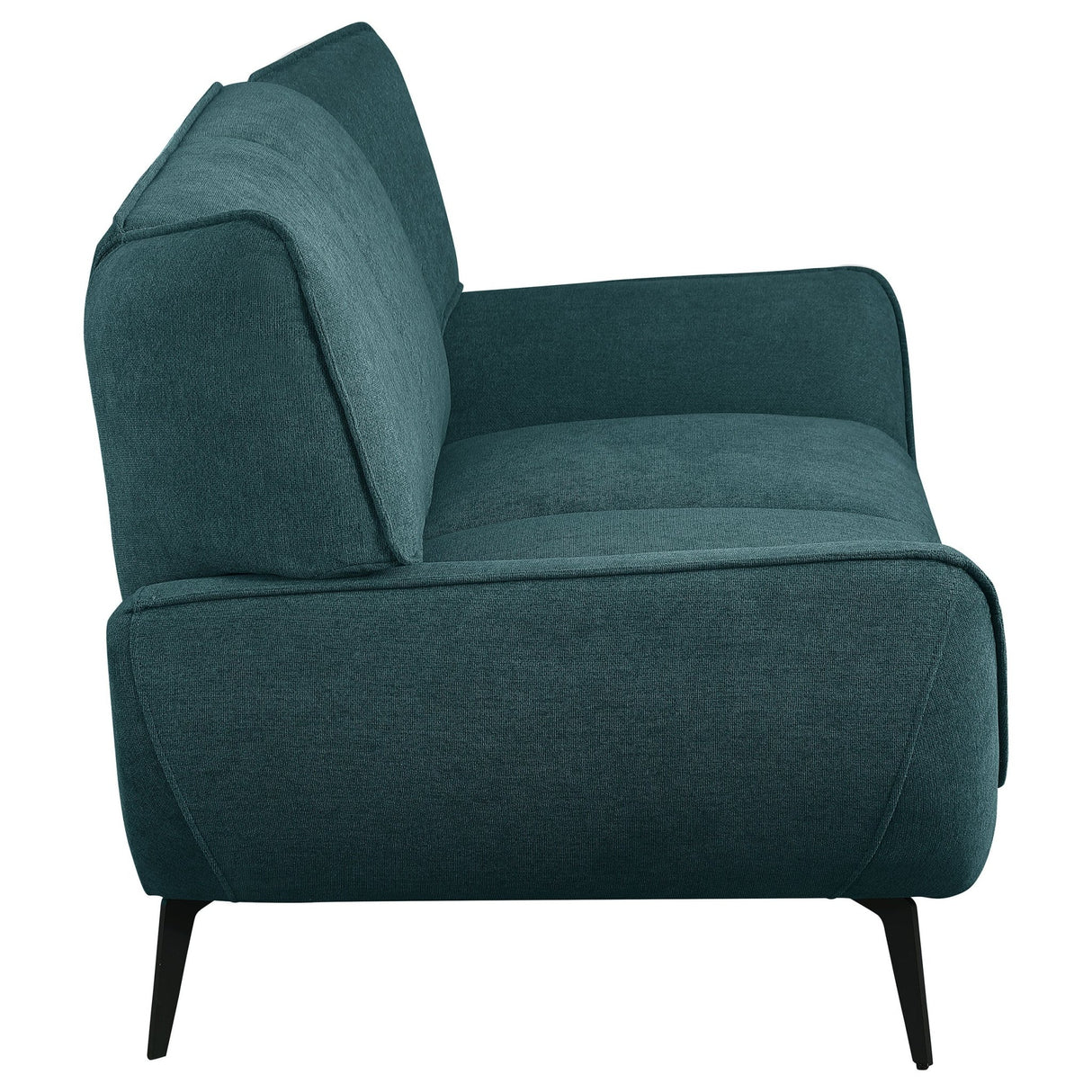 Acton 2 - piece Upholstered Flared Arm Sofa Set Teal Blue | Coaster | Home Elegance USA