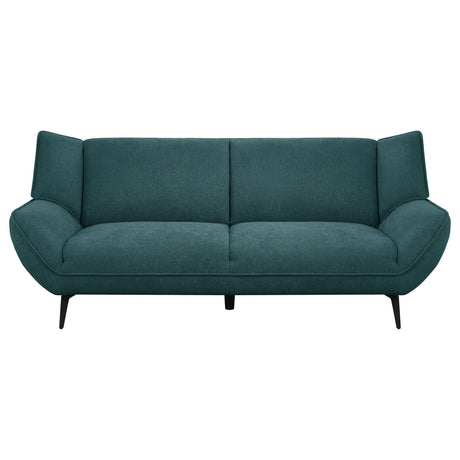 Acton 3 - piece Upholstered Flared Arm Sofa Set Teal Blue - 511161 - S3 - image - 3