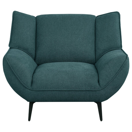 Acton 3 - piece Upholstered Flared Arm Sofa Set Teal Blue - 511161 - S3 - image - 11