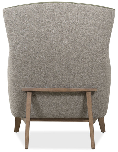 Camille Chair - Dark Green / Gray by Hooker Furniture - View 3